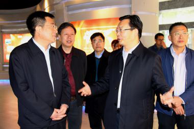 寧夏自治區(qū)寧東管委會黨工委常務(wù)副書記陶少華一行蒞臨瀘天化考察