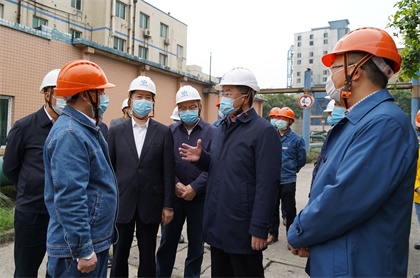 瀘州市委書記劉強帶隊到瀘天化督導(dǎo)安全生產(chǎn)工作