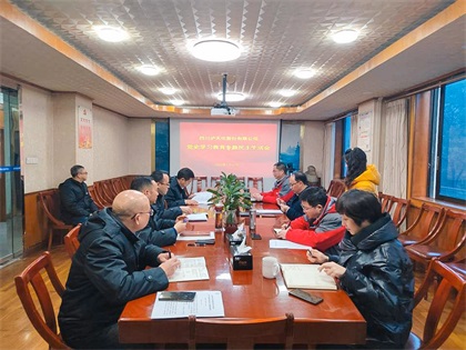 瀘天化股份公司領(lǐng)導(dǎo)班子召開(kāi)黨史學(xué)習(xí)教育專(zhuān)題民主生活會(huì)