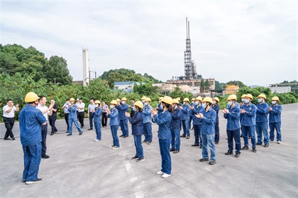 瀘州市委書記楊林興到瀘天化股份公司宣講省第十二次黨代會(huì)精神