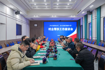 瀘天化與合江縣福寶鎮(zhèn)燕口村開展村企幫扶工作交流活動