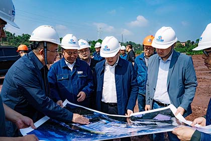 瀘州市國資委黨委書記、主任張學彬率隊督導瀘天化重大項目建設和企業(yè)安全生產(chǎn)工作