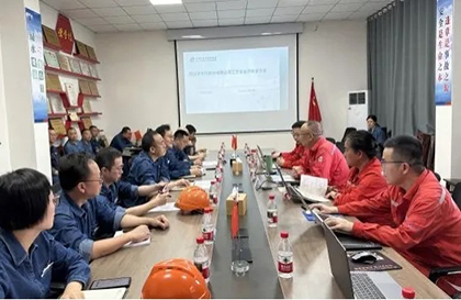 中化協(xié)專(zhuān)家組到公司檢查指導(dǎo)工作