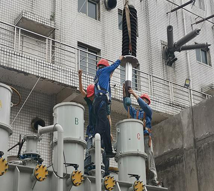 瀘天化股份公司圓滿完成東區(qū)110kV站主變壓器增容改造工程