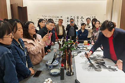 瀘天化詩(shī)書畫院2025年筆會(huì)成功舉辦